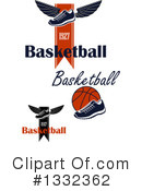 Basketball Clipart #1332362 by Vector Tradition SM