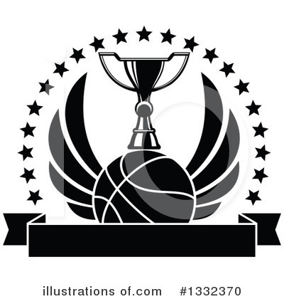 Royalty-Free (RF) Basketball Clipart Illustration by Vector Tradition SM - Stock Sample #1332370