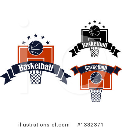 Royalty-Free (RF) Basketball Clipart Illustration by Vector Tradition SM - Stock Sample #1332371