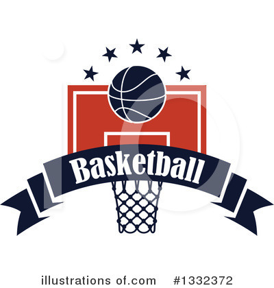Royalty-Free (RF) Basketball Clipart Illustration by Vector Tradition SM - Stock Sample #1332372
