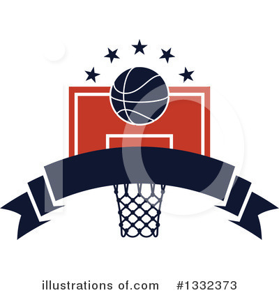 Royalty-Free (RF) Basketball Clipart Illustration by Vector Tradition SM - Stock Sample #1332373