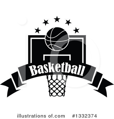 Royalty-Free (RF) Basketball Clipart Illustration by Vector Tradition SM - Stock Sample #1332374