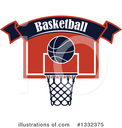 Royalty-Free (RF) Basketball Clipart Illustration by Vector Tradition SM - Stock Sample #1332375