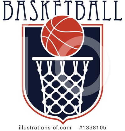 Royalty-Free (RF) Basketball Clipart Illustration by Vector Tradition SM - Stock Sample #1338105