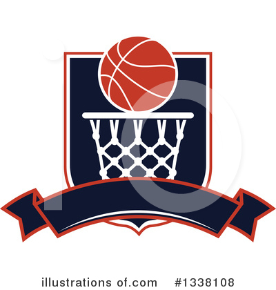 Royalty-Free (RF) Basketball Clipart Illustration by Vector Tradition SM - Stock Sample #1338108