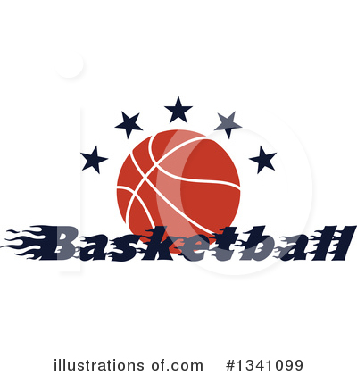Royalty-Free (RF) Basketball Clipart Illustration by Vector Tradition SM - Stock Sample #1341099
