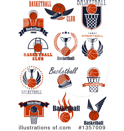 Royalty-Free (RF) Basketball Clipart Illustration by Vector Tradition SM - Stock Sample #1357009