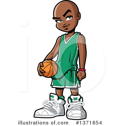 Basketball Clipart #1371654 by Clip Art Mascots