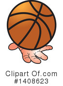 Basketball Clipart #1408623 by Lal Perera