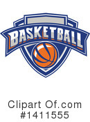 Basketball Clipart #1411555 by patrimonio