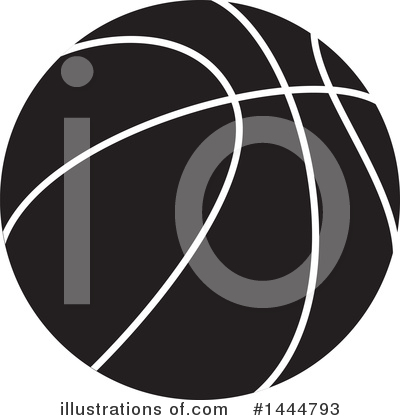 Royalty-Free (RF) Basketball Clipart Illustration by ColorMagic - Stock Sample #1444793