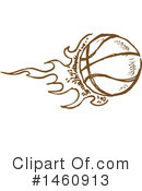 Basketball Clipart #1460913 by Domenico Condello