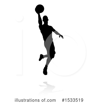 Basketball Player Clipart #1533519 by AtStockIllustration