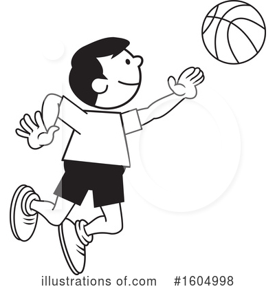 Royalty-Free (RF) Basketball Clipart Illustration by Johnny Sajem - Stock Sample #1604998