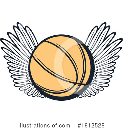 Royalty-Free (RF) Basketball Clipart Illustration by Vector Tradition SM - Stock Sample #1612528