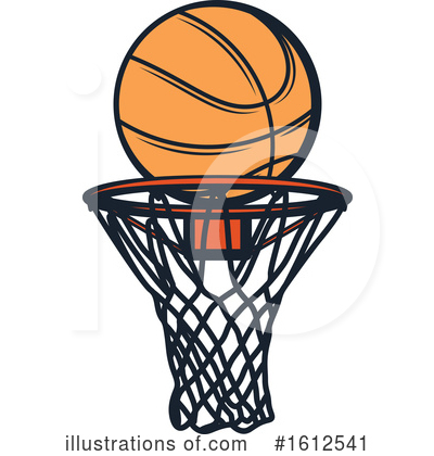 Royalty-Free (RF) Basketball Clipart Illustration by Vector Tradition SM - Stock Sample #1612541