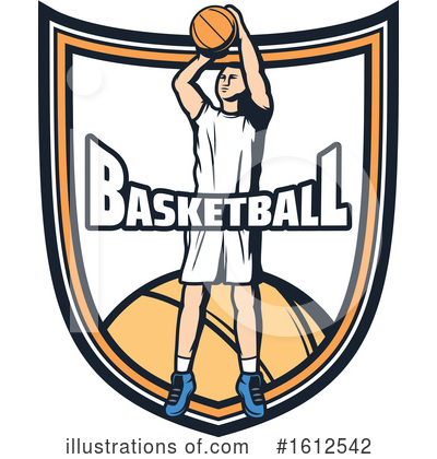 Royalty-Free (RF) Basketball Clipart Illustration by Vector Tradition SM - Stock Sample #1612542