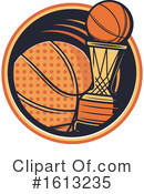 Basketball Clipart #1613235 by Vector Tradition SM