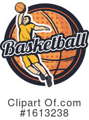 Basketball Clipart #1613238 by Vector Tradition SM