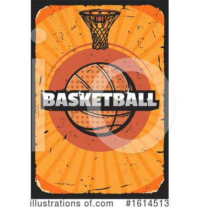 Royalty-Free (RF) Basketball Clipart Illustration by Vector Tradition SM - Stock Sample #1614513
