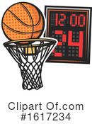 Basketball Clipart #1617234 by Vector Tradition SM