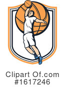 Basketball Clipart #1617246 by Vector Tradition SM