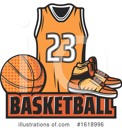 Royalty-Free (RF) Basketball Clipart Illustration by Vector Tradition SM - Stock Sample #1618996