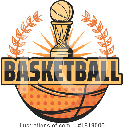 Royalty-Free (RF) Basketball Clipart Illustration by Vector Tradition SM - Stock Sample #1619000