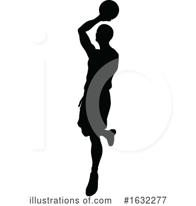 Basketball Player Clipart #1632277 by AtStockIllustration