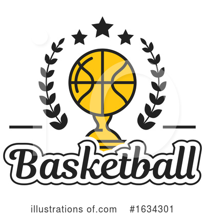 Royalty-Free (RF) Basketball Clipart Illustration by Vector Tradition SM - Stock Sample #1634301
