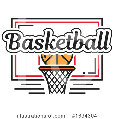 Royalty-Free (RF) Basketball Clipart Illustration by Vector Tradition SM - Stock Sample #1634304