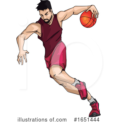 Royalty-Free (RF) Basketball Clipart Illustration by Morphart Creations - Stock Sample #1651444