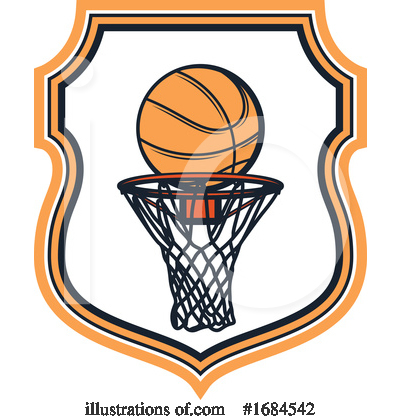 Royalty-Free (RF) Basketball Clipart Illustration by Vector Tradition SM - Stock Sample #1684542