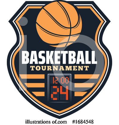 Royalty-Free (RF) Basketball Clipart Illustration by Vector Tradition SM - Stock Sample #1684548