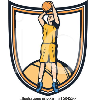 Royalty-Free (RF) Basketball Clipart Illustration by Vector Tradition SM - Stock Sample #1684550