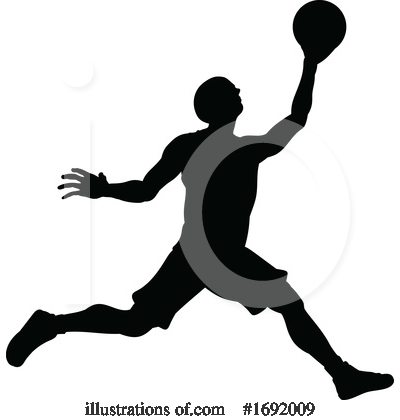 Basketball Player Clipart #1692009 by AtStockIllustration