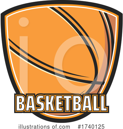 Royalty-Free (RF) Basketball Clipart Illustration by Vector Tradition SM - Stock Sample #1740125