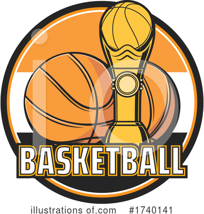 Royalty-Free (RF) Basketball Clipart Illustration by Vector Tradition SM - Stock Sample #1740141
