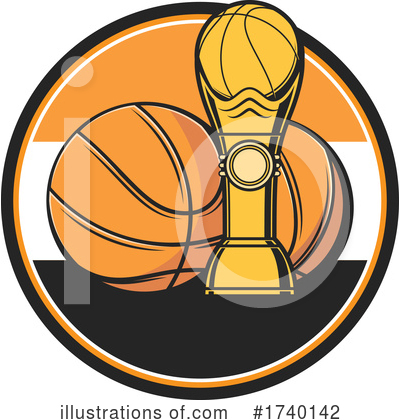 Royalty-Free (RF) Basketball Clipart Illustration by Vector Tradition SM - Stock Sample #1740142