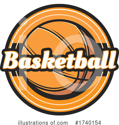Royalty-Free (RF) Basketball Clipart Illustration by Vector Tradition SM - Stock Sample #1740154