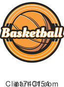 Basketball Clipart #1740154 by Vector Tradition SM