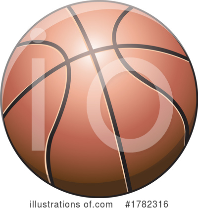 Royalty-Free (RF) Basketball Clipart Illustration by cidepix - Stock Sample #1782316