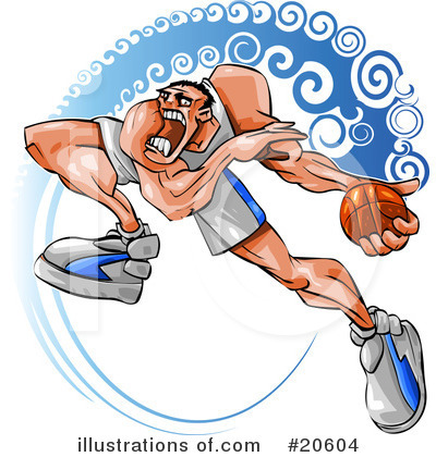 Royalty-Free (RF) Basketball Clipart Illustration by Tonis Pan - Stock Sample #20604