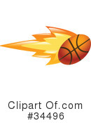 Basketball Clipart #34496 by AtStockIllustration