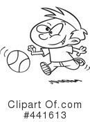Basketball Clipart #441613 by toonaday