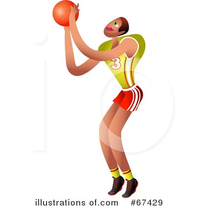 Royalty-Free (RF) Basketball Clipart Illustration by Prawny - Stock Sample #67429