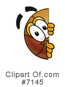 Basketball Clipart #7145 by Mascot Junction
