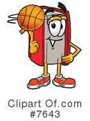 Basketball Clipart #7643 by Mascot Junction