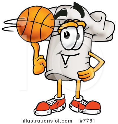 Royalty-Free (RF) Basketball Clipart Illustration by Mascot Junction - Stock Sample #7761