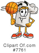 Basketball Clipart #7761 by Mascot Junction